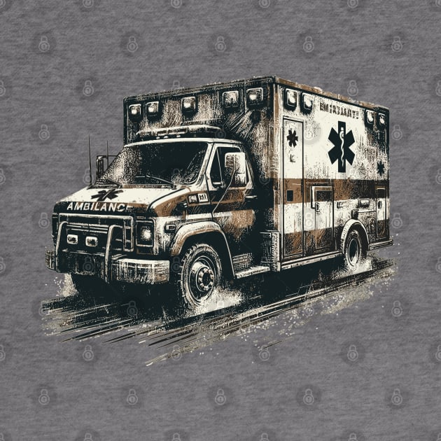 Ambulance by Vehicles-Art